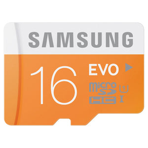Samsung Evo 16GB Class 10 microSD Card with Adapter