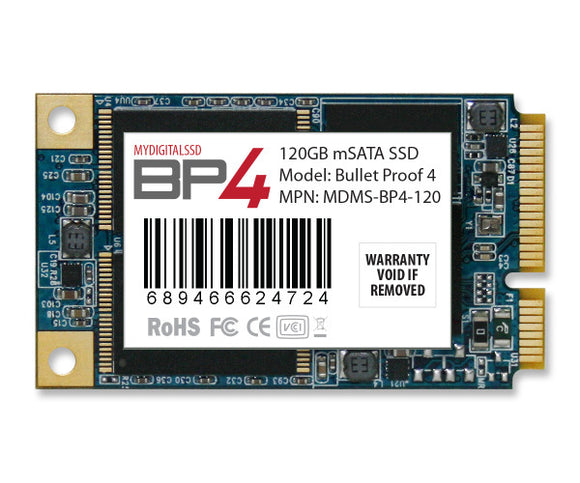 MyDigitalSSD Bullet Proof 4 120GB mSata 50mm Internal SSD
