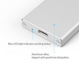 Orico USB 3.1 aluminium mSATA III SSD Enclosure / Adapter Kit with 15cm USB3.0 Type-A cable