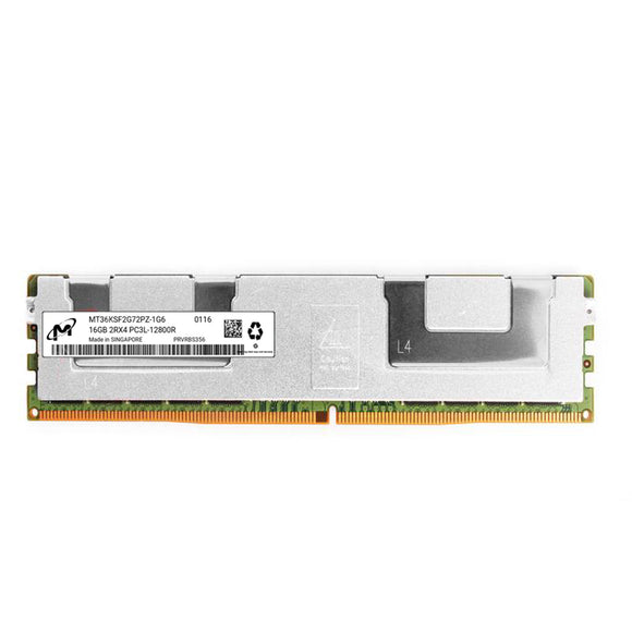Micron 1x 16GB DDR3-1600 RDIMM PC3L-12800R Dual Rank x4 Module