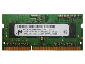 Micron 2GB (1x 2GB) DDR3L-1333 PC3L-10600 1.35V / 1.5V SR x8 204-pin SODIMM RAM Module