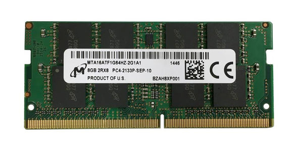 Micron 8GB (1x 8GB) DDR4-2133 PC4-17000 1.2V DR x8 260-pin SODIMM RAM Module