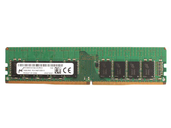 Micron 16GB (1x 16GB) DDR4-2400 PC4-19200 1.2V DR x8 ECC 288-pin EUDIMM RAM Module