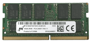 Micron 16GB (1x 16GB) DDR4-2400 PC4-19200 1.2V DR x8 ECC 260-pin SODIMM RAM Module