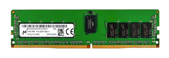 Micron 16GB (1x 16GB) DDR4-2400 PC4-19200 1.2V DR x8 ECC Registered 288-pin RDIMM RAM Module