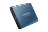 Samsung T5 250GB Portable External SSD with 30cm USB 3.1 Type-C & Type-A Cable
