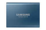 Samsung T5 500GB Portable External SSD with 30cm USB 3.1 Type-C & Type-A Cable