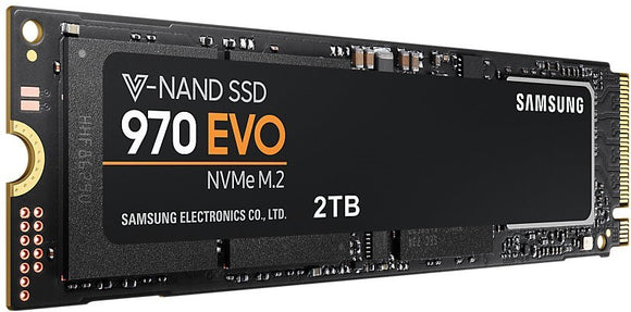 Samsung 970 Evo 2TB NVMe M.2 PCIe 3.0 x4 80mm (2280) Internal SSD