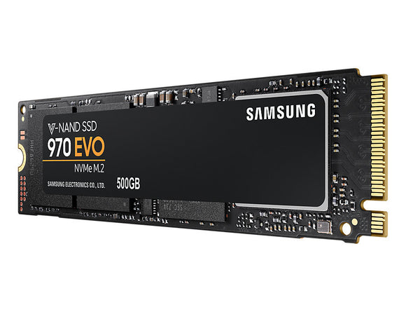 Samsung 970 Evo 500GB NVMe M.2 PCIe 3.0 x4 80mm (2280) Internal SSD
