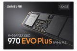 Samsung 970 Evo Plus 500GB NVMe M.2 PCIe 3.0 x4 80mm (2280) Internal SSD