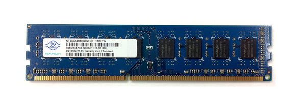 Nanya 4GB (1x 4GB) CL11 DDR3-1600 PC3-12800 1.5V 240-pin UDIMM RAM Module