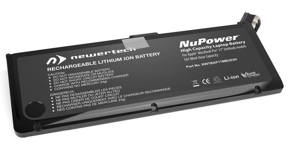 NewerTech 103Wh Replacement Battery for MacBook Pro 17