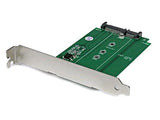 StarTech M.2 to SATA SSD adapter - expansion slot mounted