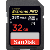 SanDisk Extreme Pro 32GB UHS-II U3 4K Video SD Card