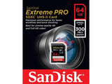 SanDisk Extreme Pro 64GB UHS-II U3 4K Video SD Card