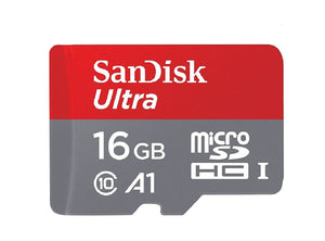 SanDisk Ultra 16GB UHS-I U1 Full HD Video microSD Card w/ SD Adapter