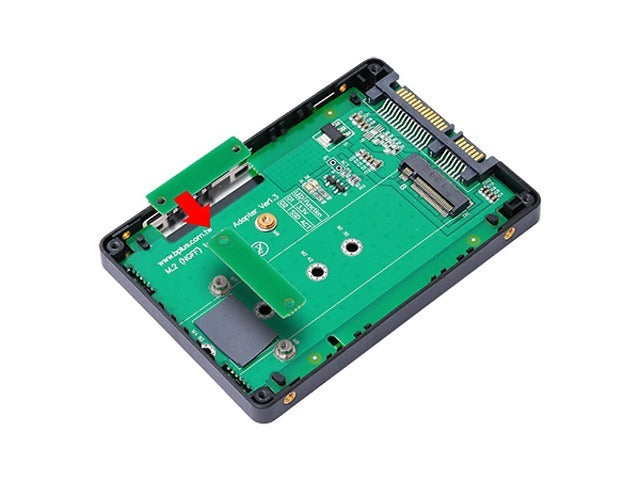 Bplus SATA SSD (up to 60mm) to SATA Adapter/Enclosure