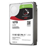 Seagate 10TB 3.5" IronWolf  SATA3 NAS 24x7 7200RPM 256MB Cache. Performance HDD. 3 Years Warranty