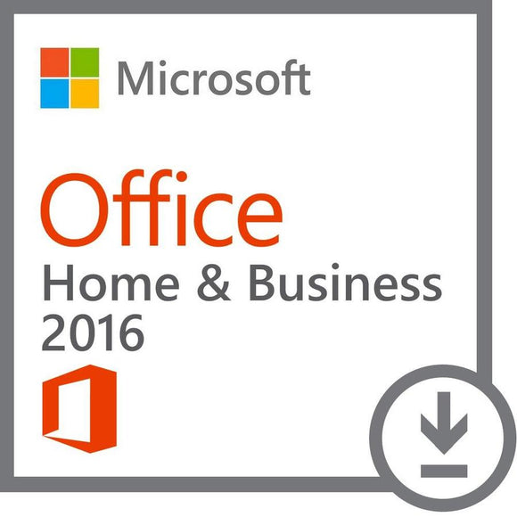 Microsoft Office 2016 Home & Business for PC Digital Download