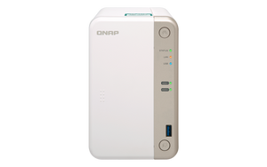 QNAP TS-251B-4G NAS, 2BAY (NO DISK), CEL-J3355, 4GB, USB, GbE(1), PCIe(1), TWR, 2YR