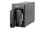 QNAP TS-251+-2G, NAS Server, 2 BAY, 2GB, CEL QC-2.0GHz, USB, GbE(2), TWR, 2YR