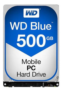 WD Blue 500GB 5400RPM 16MB Cache SATA 6.0Gb/s 2.5" 7mm Laptop Internal Hard Drive