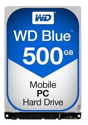 WD Blue 500GB 5400RPM 16MB Cache SATA 6.0Gb/s 2.5