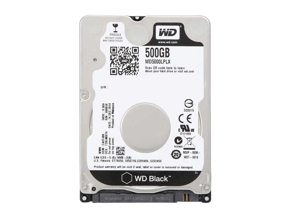 Wd 500gb Internal Hard Disk For Laptop Western Digital 500GB