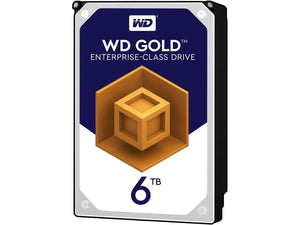 WD Gold 6TB 7200RPM 128MB Cache SATA 6.0Gb/s 3.5" Data Center Internal Hard Drive