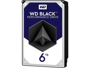 WD Black 6TB 7200RPM 128MB Cache SATA 6.0Gb/s 3.5" Desktop Internal Hard Drive