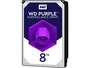 WD Purple 8TB 5400RPM 128MB Cache SATA 6.0Gb/s 3.5" Surveillance Internal Hard Drive