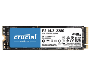 Crucial P2 1TB PCIe 3.0 x4, NVMe M.2 2280 Internal SSD