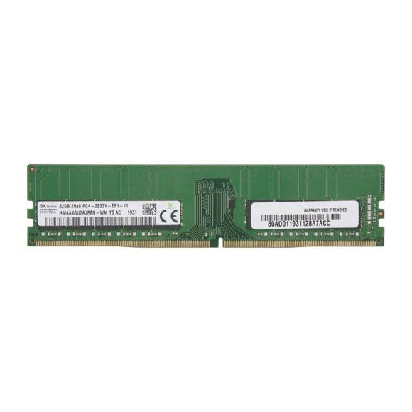 Hynix 32GB (1x 32GB) CL21 DDR4-2933 PC4-23466U-E 1.2V ECC 288-pin EUDIMM RAM Module