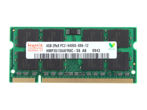 Hynix 4GB (1x 4GB) DDR2-800 PC2-6400 1.8V DR x8 200-pin SODIMM RAM Module
