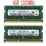 Samsung 1GB (1x 1GB) CL9 DDR3-1333 PC3-10600 1.8V 204-pin SODIMM RAM Module